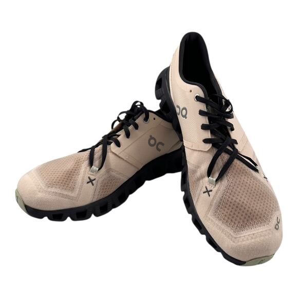 On Cloud Women's X3 Running 60-98694 Sneakers Shoes Size 10 In Light Pink Mesh - Picture 6 of 16